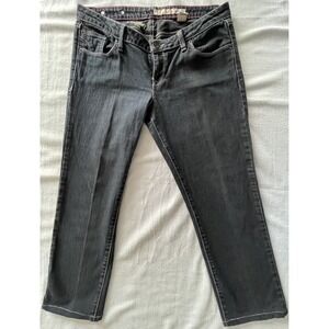 DKNY Jeans Women's Skinny Straight Leg Stretch Blk Denim Size 31 Short (Tag 31S)